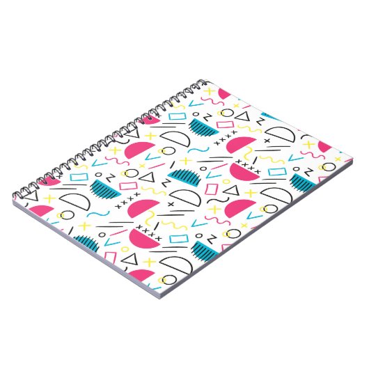 Geometrisches Muster 5 Notizblock (Linke Seite)