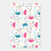 Geometrisches Muster 5 Post-it Klebezettel (Vorderseite)