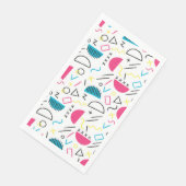 Geometrisches Muster 5 Serviette (Ecke)