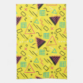 Geometrisches Muster 6 Geschirrtuch (Vertikal)