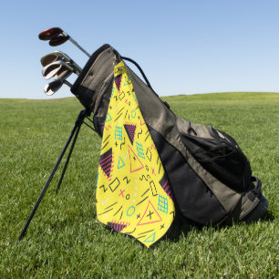 Geometrisches Muster 6 Golfhandtuch