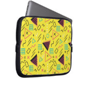 Geometrisches Muster 6 Laptopschutzhülle (Vorne Rechts)