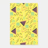 Geometrisches Muster 6 Post-it Klebezettel (Vorderseite)