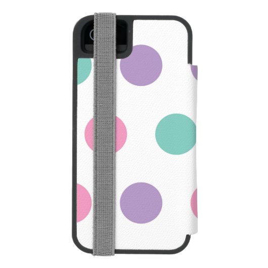 Geometrisches Muster 8 Incipio iPhone Geldbeutel-Hülle (Folio Rückseite)