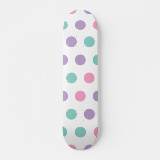 Geometrisches Muster 8 Skateboard (Vorne)