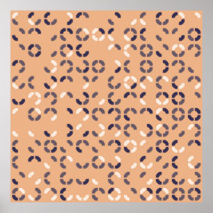 geometrisches Muster, abstrakt, Kunst, Kunstwerk, Poster