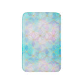 Geometrisches Muster aus eim Glas Badematte (Vorderseite Vertikal)