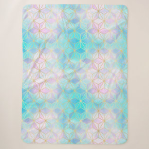 Geometrisches Muster aus eim Glas Sherpadecke