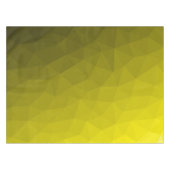 geometrisches Muster aus gelbem dunklem Ober Tischdecke (Vorderseite (Horizontal))