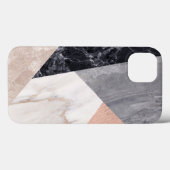 Geometrisches Muster aus Marble Case-Mate iPhone Hülle (Rückseite (Horizontal))