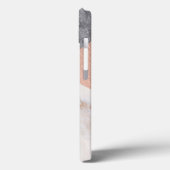 Geometrisches Muster aus Marble Case-Mate iPhone Hülle (Rückseite / Links)