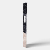 Geometrisches Muster aus Marble Case-Mate iPhone Hülle (Rückseite / Rechts)