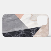 Geometrisches Muster aus Marble Case-Mate iPhone Hülle (Rückseite (Horizontal))