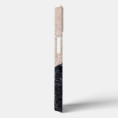 Geometrisches Muster aus Marble Case-Mate iPhone Hülle (Rückseite / Rechts)