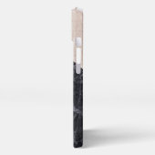Geometrisches Muster aus Marble iPhone Hülle (Linke Seite)