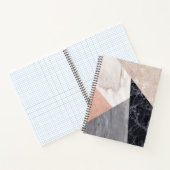 Geometrisches Muster aus Marble Notizblock (Innenseite)