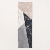 Geometrisches Muster aus Marble Yogamatte (Vorderseite)