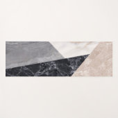 Geometrisches Muster aus Marble Yogamatte (Vorderseite (Horizontal))