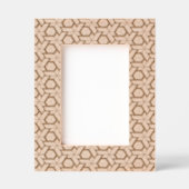 Geometrisches Muster aus Punkten Geätzte Rahmen (Vorderseite)