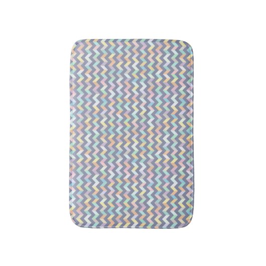 Geometrisches Muster Badematte (Vorderseite Vertikal)