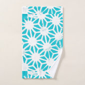 geometrisches Muster Badhandtuch Set (Handtuch)