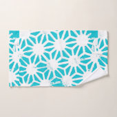 geometrisches Muster Badhandtuch Set (Handtuch)