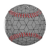 Geometrisches Muster Baseball (Vorderseite)