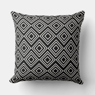 Geometrisches Muster ; Black Box Muster ;  Kissen