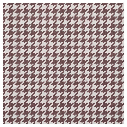 Geometrisches Muster Browns und des weißen Stoff (Muster)