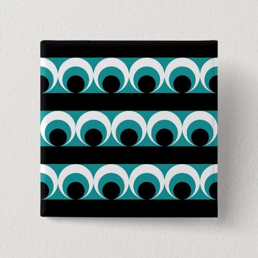 Geometrisches Muster Button (Vorderseite)