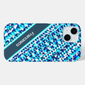 Geometrisches Muster Case-Mate iPhone-Gehäuse iPhone Hülle (Rückseite (Horizontal))