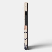 geometrisches Muster Case-Mate iPhone Hülle (Rückseite / Links)