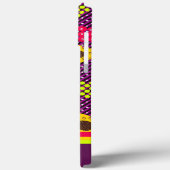 Geometrisches Muster Case-Mate iPhone Hülle (Rückseite / Links)