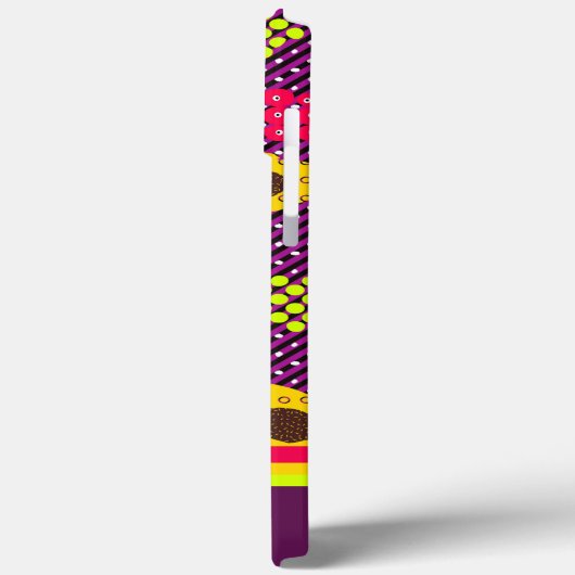 Geometrisches Muster Case-Mate iPhone Hülle (Rückseite / Links)