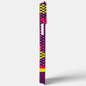 Geometrisches Muster Case-Mate iPhone Hülle (Rückseite / Rechts)