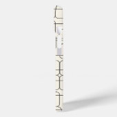 Geometrisches Muster Case-Mate iPhone Hülle (Rückseite / Links)