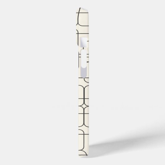 Geometrisches Muster Case-Mate iPhone Hülle (Rückseite / Links)