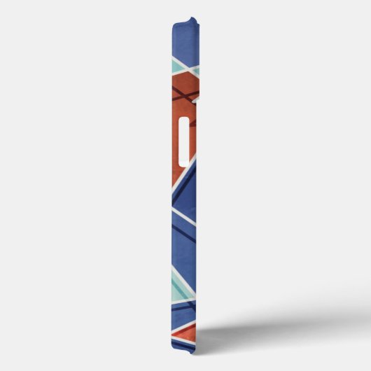 Geometrisches Muster Case-Mate iPhone Hülle (Rückseite / Rechts)