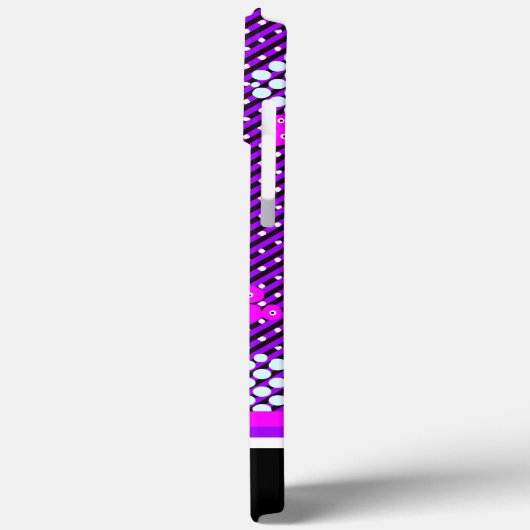 Geometrisches Muster Case-Mate iPhone Hülle (Rückseite / Links)