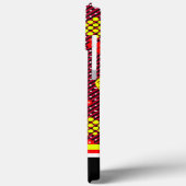 Geometrisches Muster Case-Mate iPhone Hülle (Rückseite / Links)