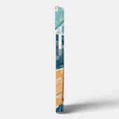 Geometrisches Muster Case-Mate iPhone Hülle (Rückseite / Links)