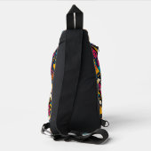 geometrisches Muster Crossbody Bag (Rückseite)