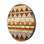 Geometrisches Muster Dartscheibe (Vorderseite rechts)