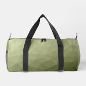 geometrisches Muster der Artengrüngefälle Duffle Bag (Rückseite)