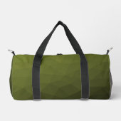 geometrisches Muster der Artengrüngefälle Duffle Bag (Vorderseite)