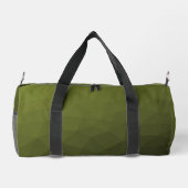 geometrisches Muster der Artengrüngefälle Duffle Bag (Rückseite)