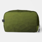 geometrisches Muster der Artengrüngefälle Waschbeutel (Vorderseite)