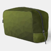 geometrisches Muster der Artengrüngefälle Waschbeutel (Rechte Ecke)