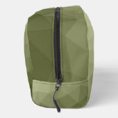 geometrisches Muster der Artengrüngefälle Waschbeutel (Rechts)