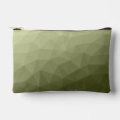 geometrisches Muster der Artengrüngefälle Zubehörtasche (Vorderseite)
